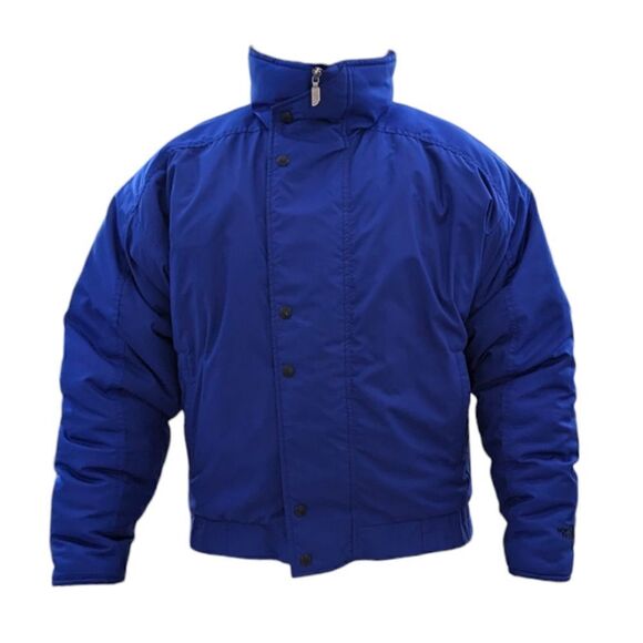 The North Face Men's Vintage Quallofil Insulated Blue Short Puffer Jacket Size M - Picture 1 of 11
